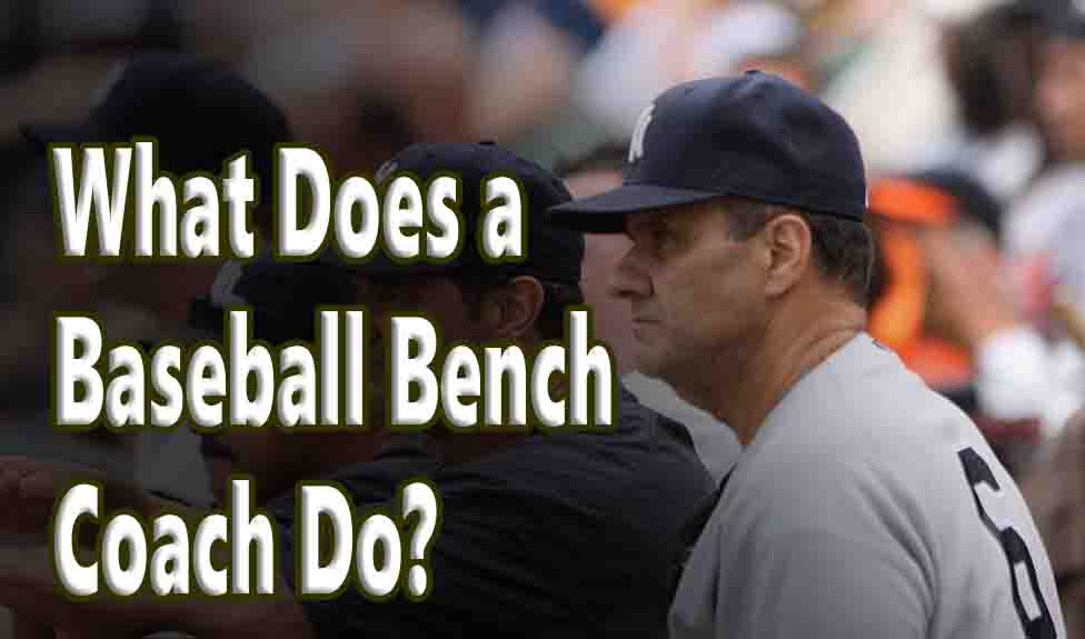 What Does a Baseball Bench Coach Do?